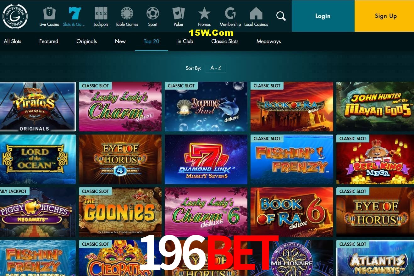 Slot Games 196Bet